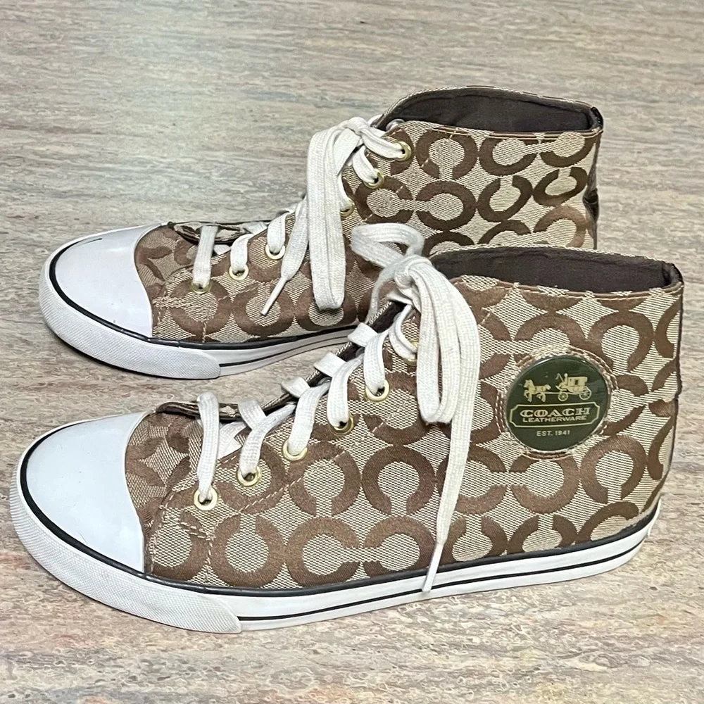 Coach Cardinal high top sneakers - Picture 3 of 16